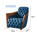 1300usd Kfsee Wood Sofa