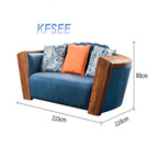 3500usd Kfsee Wood Sofa