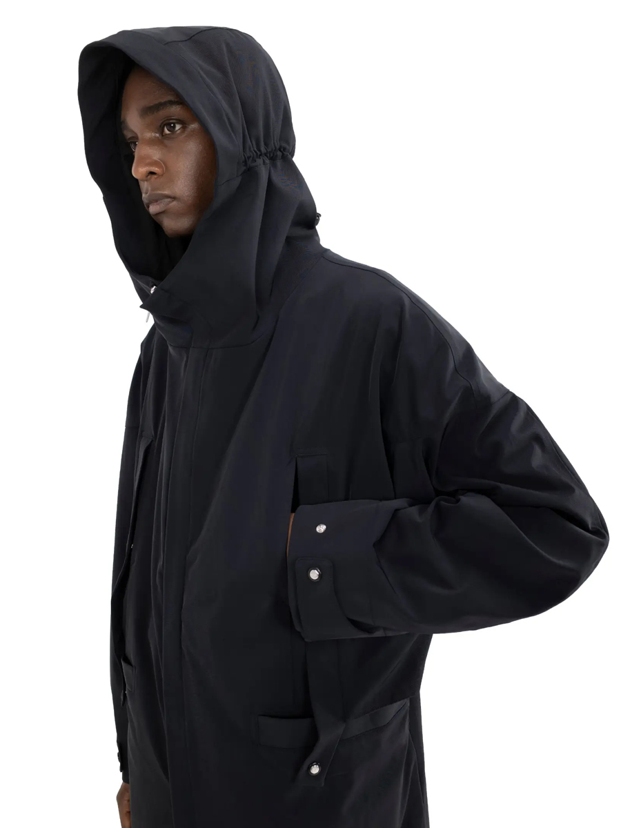 e*s様 ASICS NOVALIS Heveanoid Parka S Asics Novalis Heveanoid Parka Obsidian In Black | ModeSens