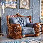 2000usd Kfsee Wood Sofa