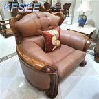 1500usd Kfsee Wood Sofa