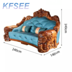 3000usd Kfsee Wood Sofa