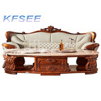 2000usd Kfsee Wood Sofa