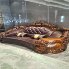 6000usd Kfsee Wood Sofa
