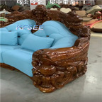 4500usd  Kfsee Wood Sofa