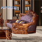 3000usd Kfsee Wood Sofa
