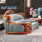 2000usd Kfsee Wood Sofa