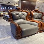 2000usd Kfsee Wood Sofa