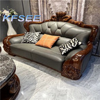 2500usd Kfsee Wood Sofa