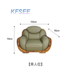 700usd Kfsee Wood Sofa