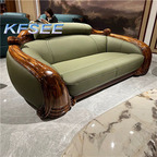 2000usd Kfsee Wood Sofa