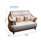 1000usd Kfsee Wood Sofa