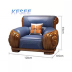 1200usd Kfsee Wood Sofa