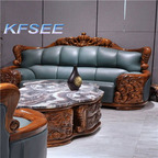 2000usd Kfsee Wood Sofa