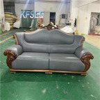 2000usd Kfsee Wood Sofa