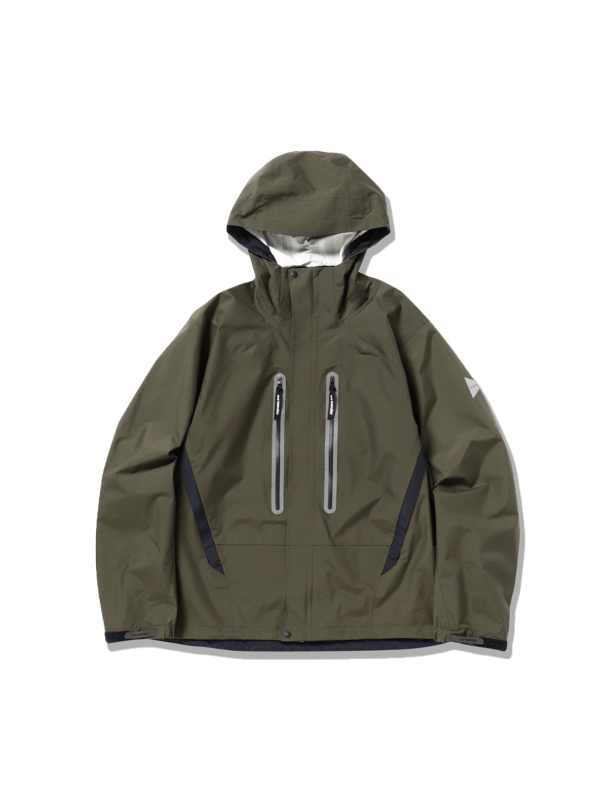 and wander 24SS 2.5L hiker rain jacket