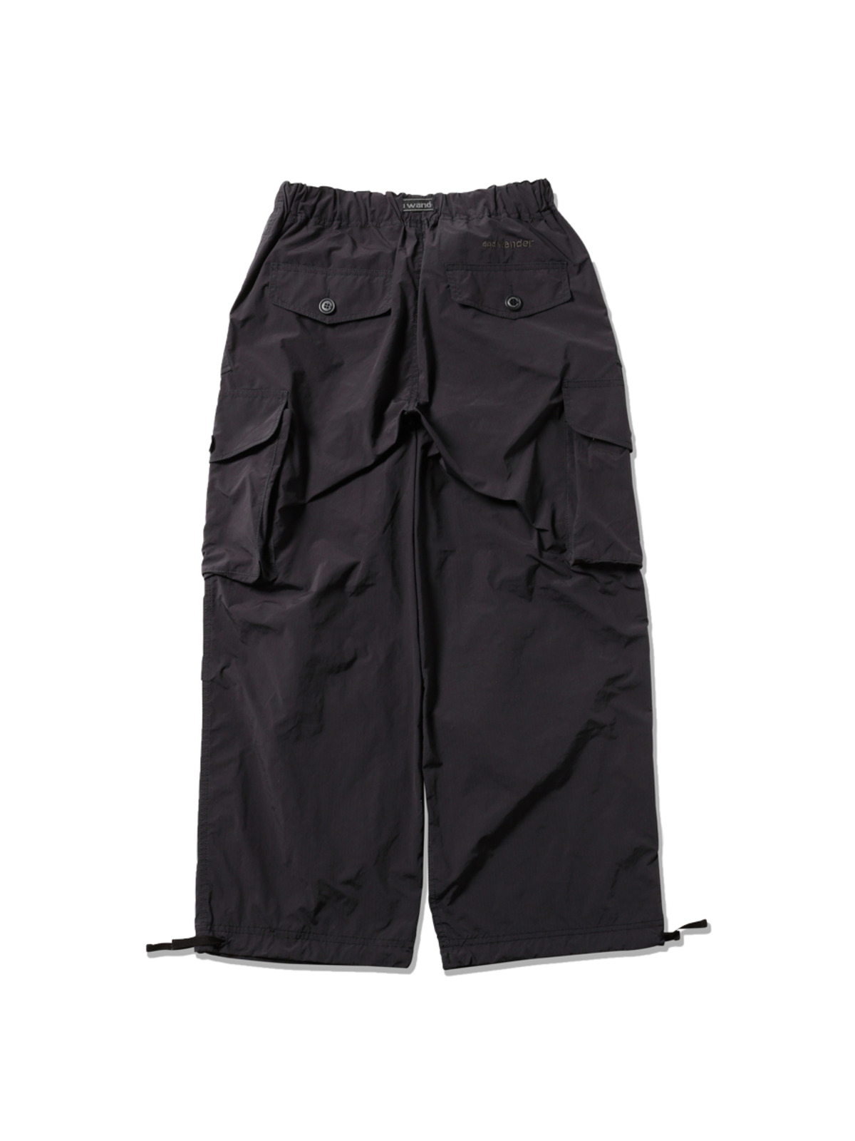 and wander 24SS oversized cargo pants