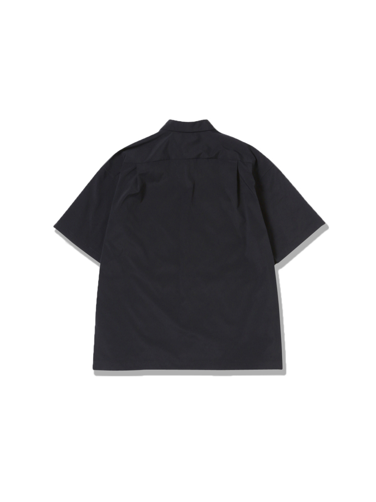 and wander 24SS UV cut stretch SS shirt