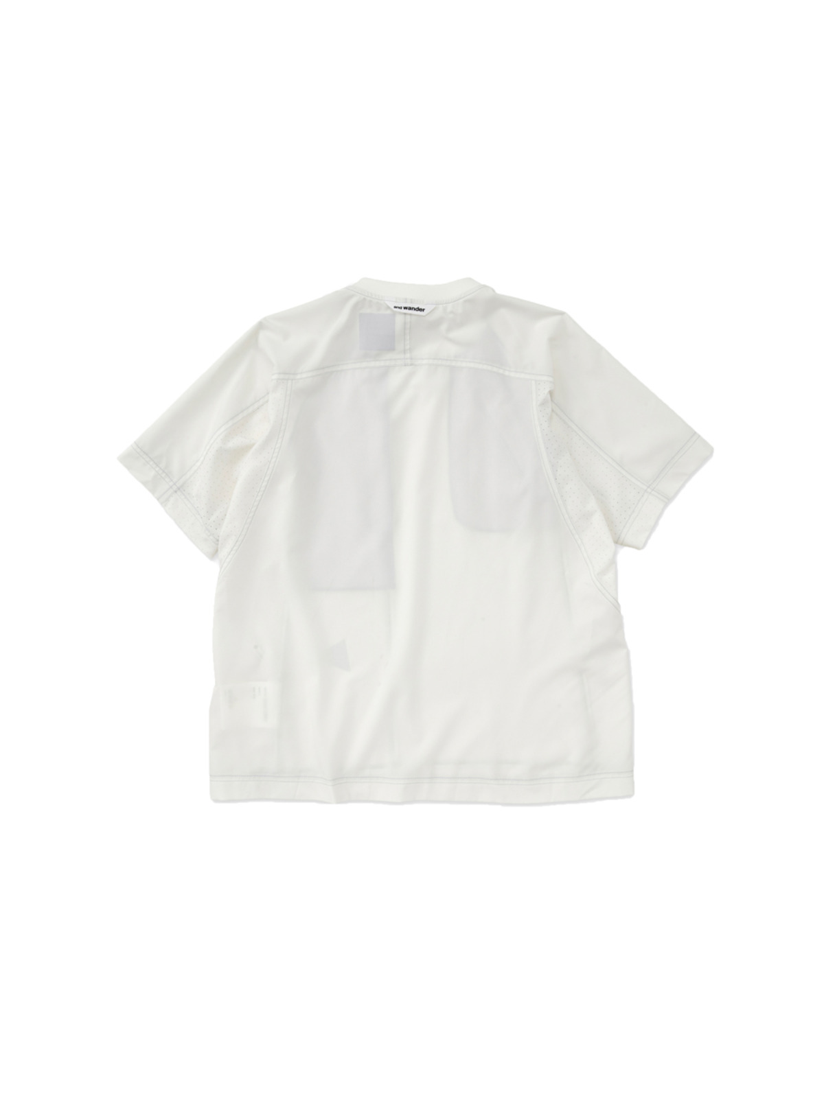 and wander 24SS stretch rip pullover