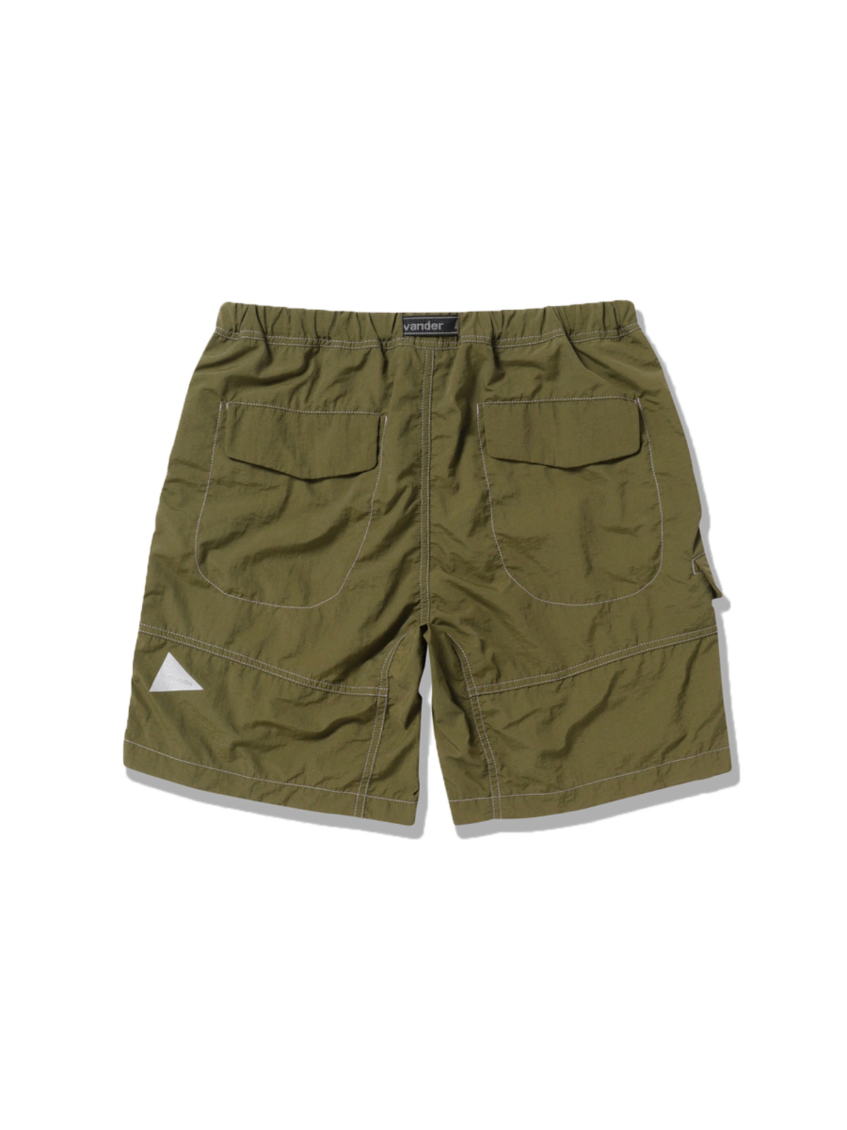and wander 24SS Ny taffeta hiker short pants