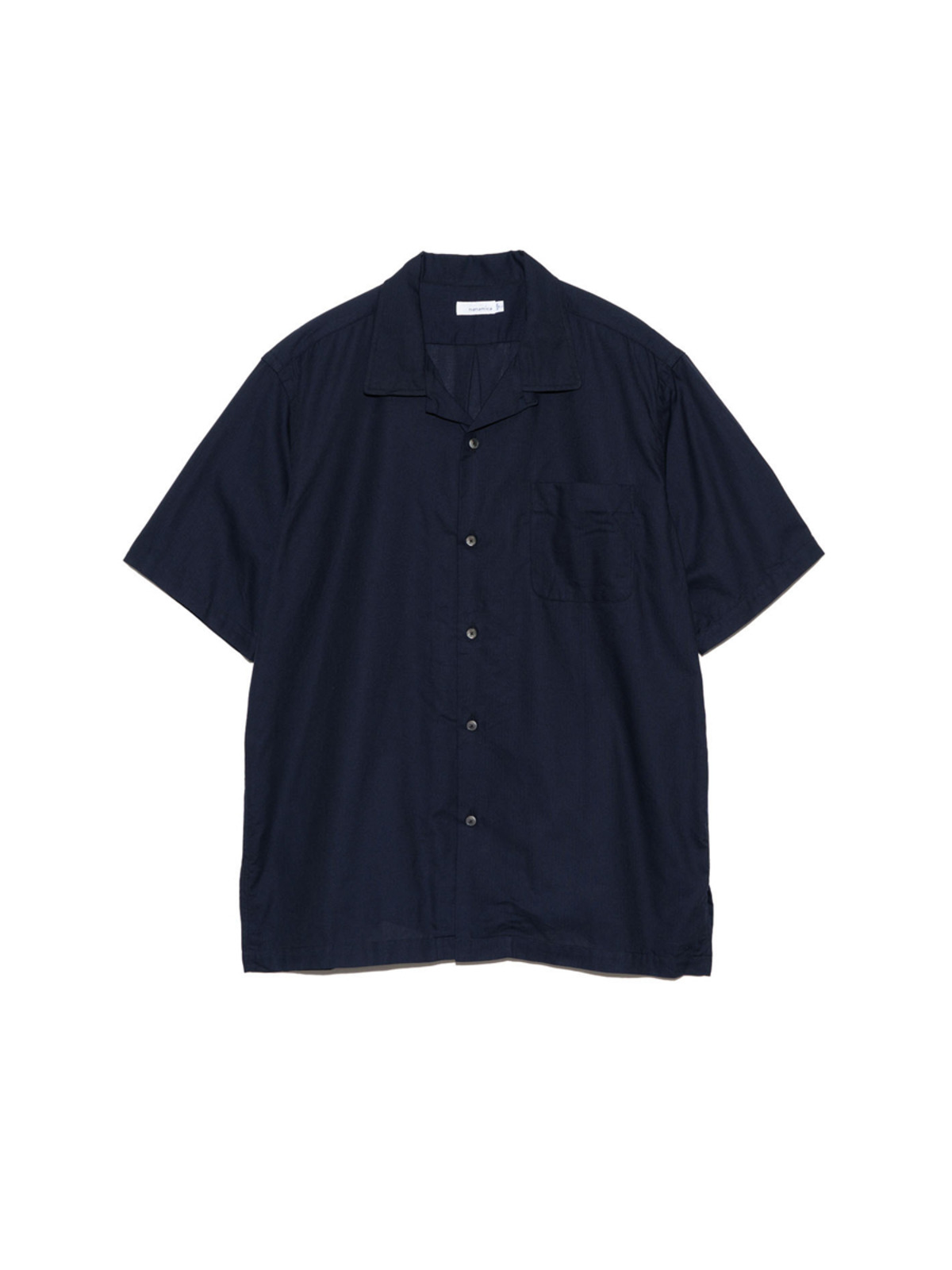 nanamica 24SS Open Collar Panama S/S Shirt