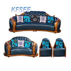 4000usd 1+1+2+4 Kfsee Castle Sofa