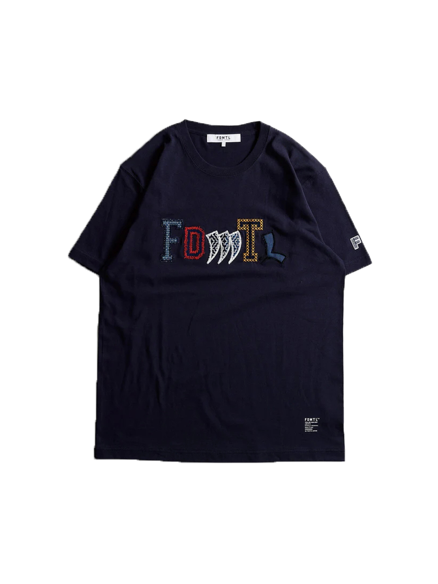 FDMTL 24SS PATCHWORK LOGO TEE