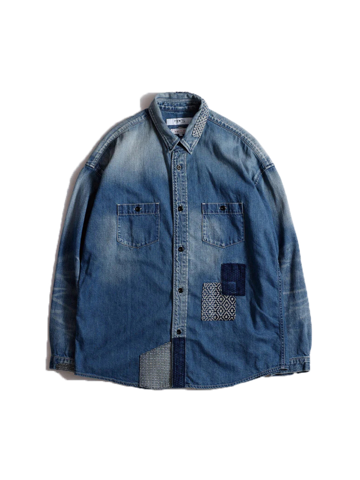 FDMTL 24SS DENIM SHIRT 3YR WASH