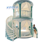 8000usd Kfsee Castle Bed