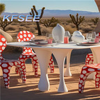 1200usd Luxury Kfsee Dining Table