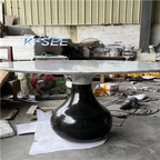 1500usd 130cm Round Kfsee Dining Table
