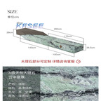 2000usd Kfsee 260cm length TV Cabinet