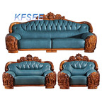 7000usd 1+2+4 Kfsee King Sofa