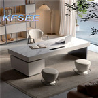 900usd 220cm length Kfsee Executive Table with chair