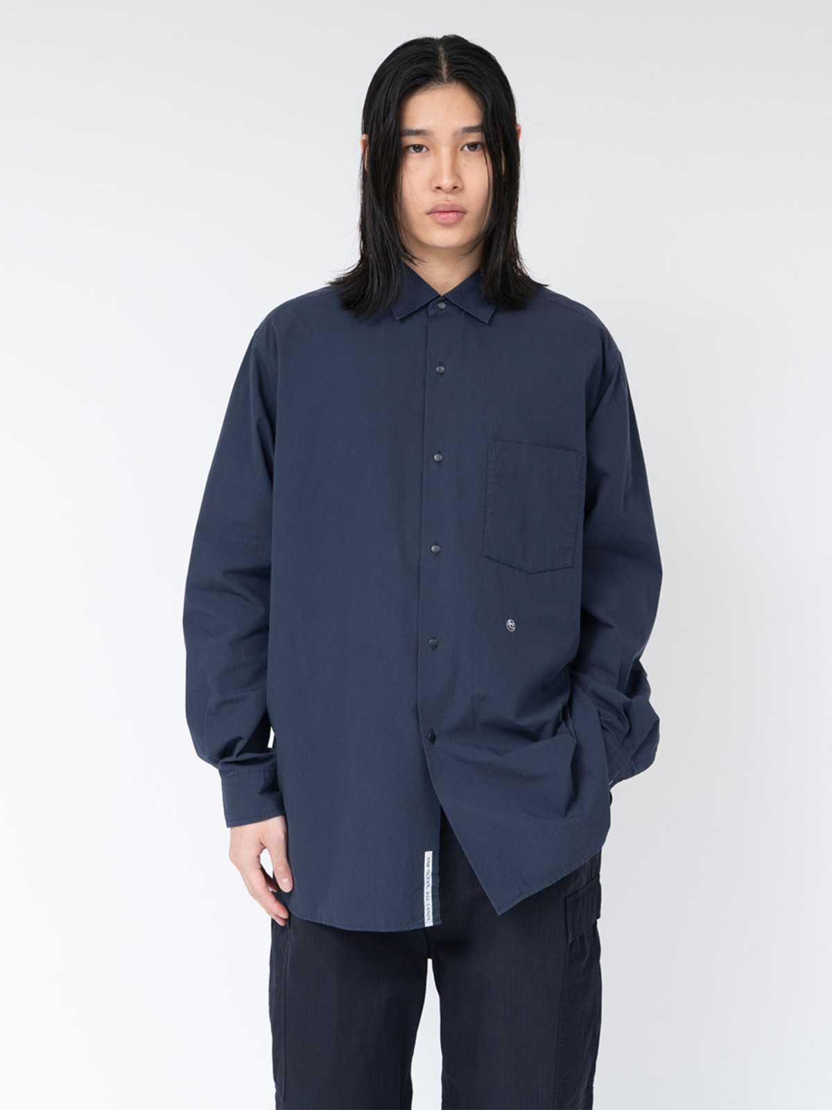 nanamica 24FW Regular Collar Wind Shirt