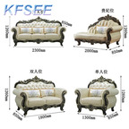 2000usd 1+2+3 Kfsee King Sofa