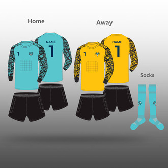 Goal Keeper Home and Away Kit  守门员主客场球服