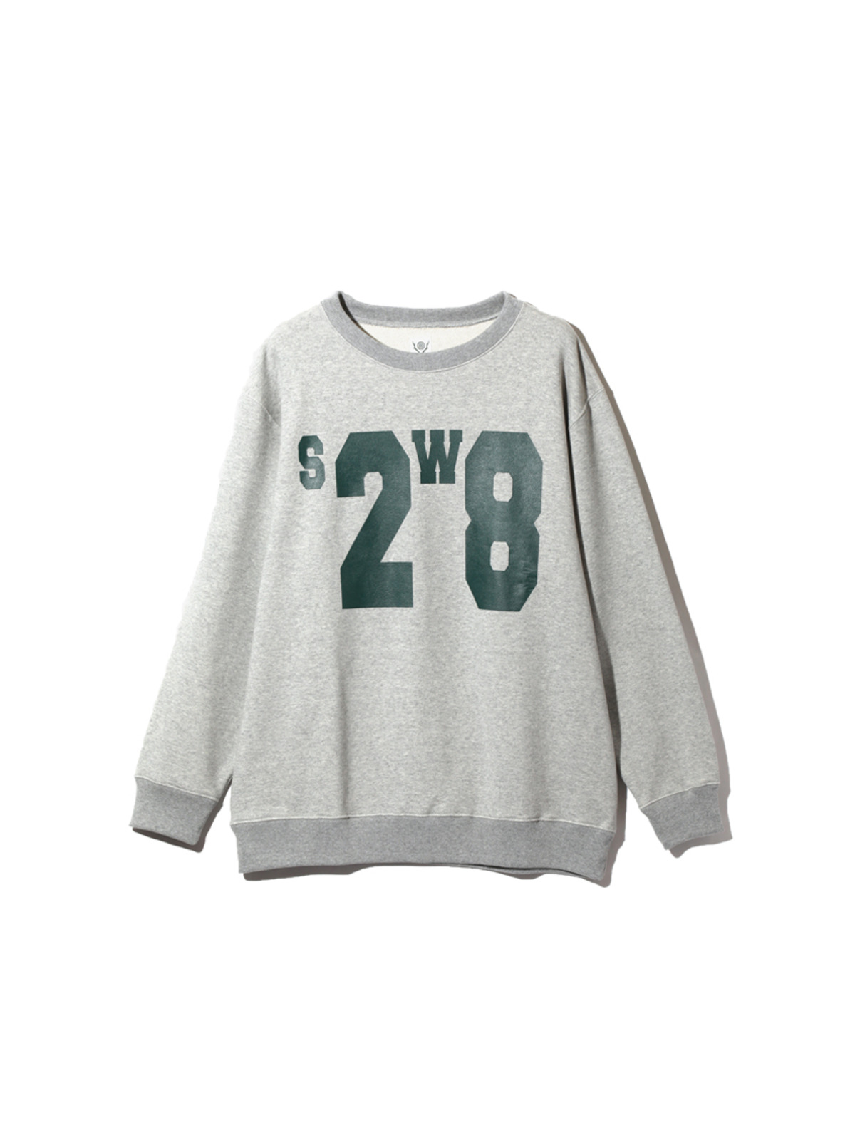 SOUTH2 WEST8 24FW Crew Neck Sweat Shirt - Cotton French Terry