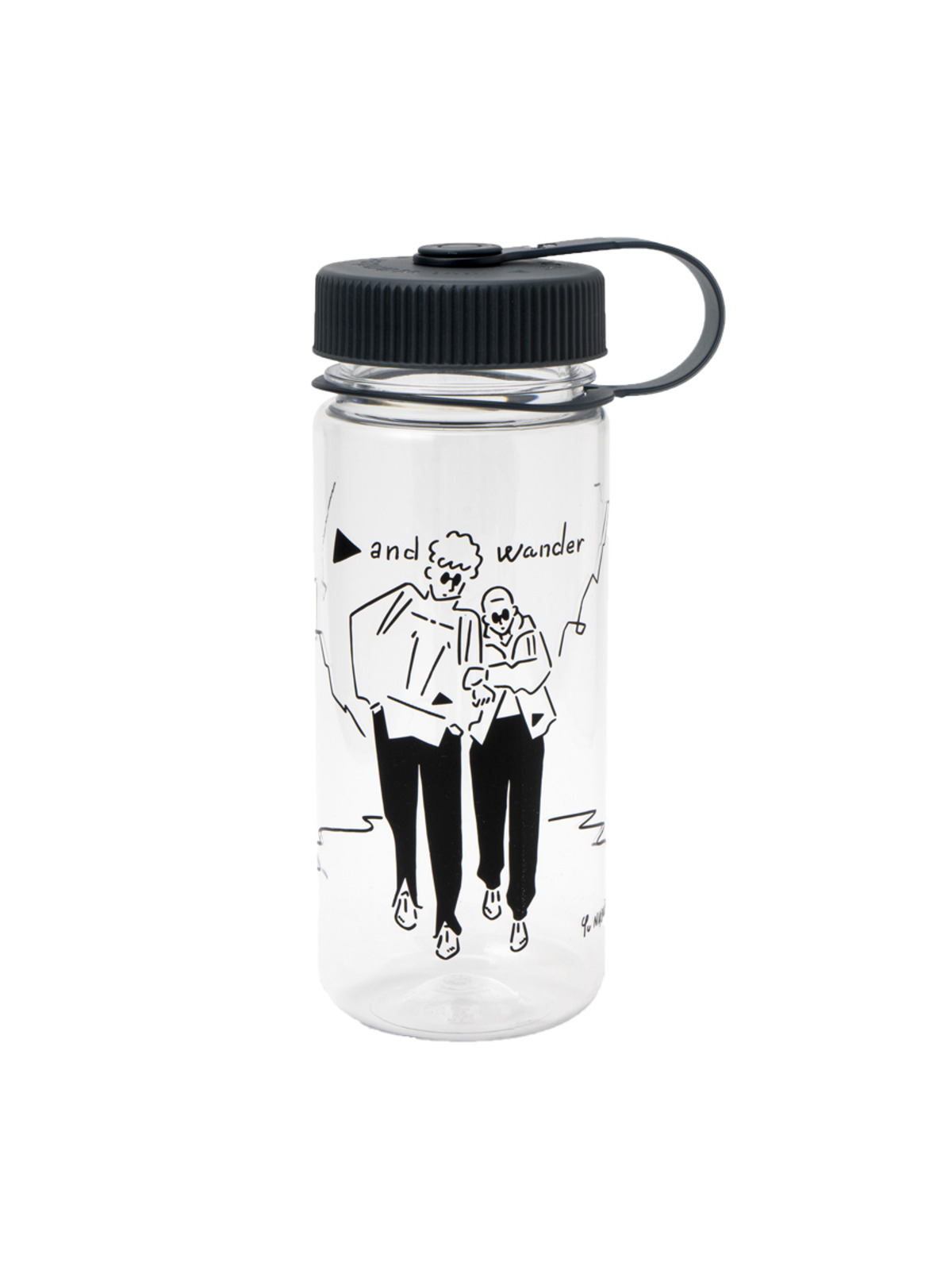 and wander 24FW Yu Nagaba printed bottle