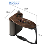 3500usd 180cm length Office Table