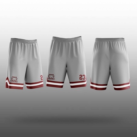 Boys Basketball Away Shorts  男装篮球客场球服短裤-2