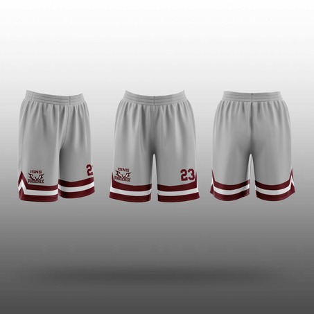 Girls Basketball Away Shorts  女装客场篮球短裤-2