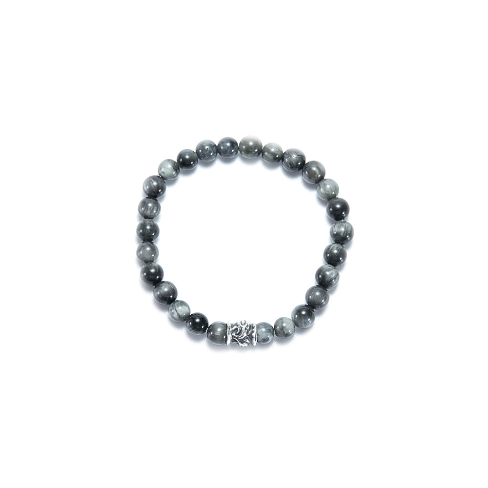 MF STONE BRACELET: EAGLE BEAD SMALL BRACELET w EAGLE EYE