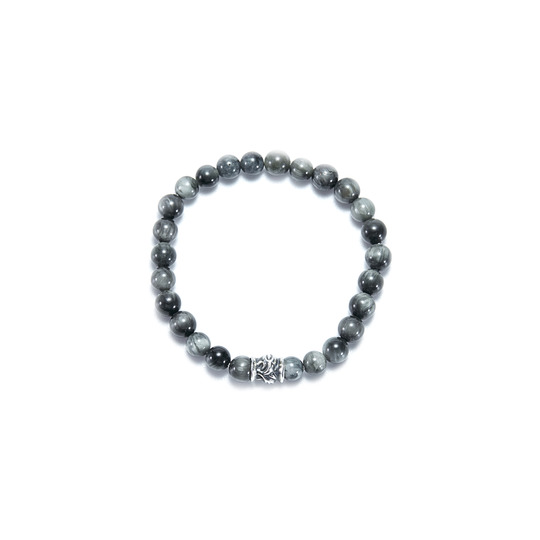 MF STONE BRACELET: EAGLE BEAD SMALL BRACELET w EAGLE EYE