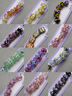 2025日本艺术家灯工珠合集【08】独家代理授权 灯工玻璃琉璃串珠手作材料饰品配件DIY