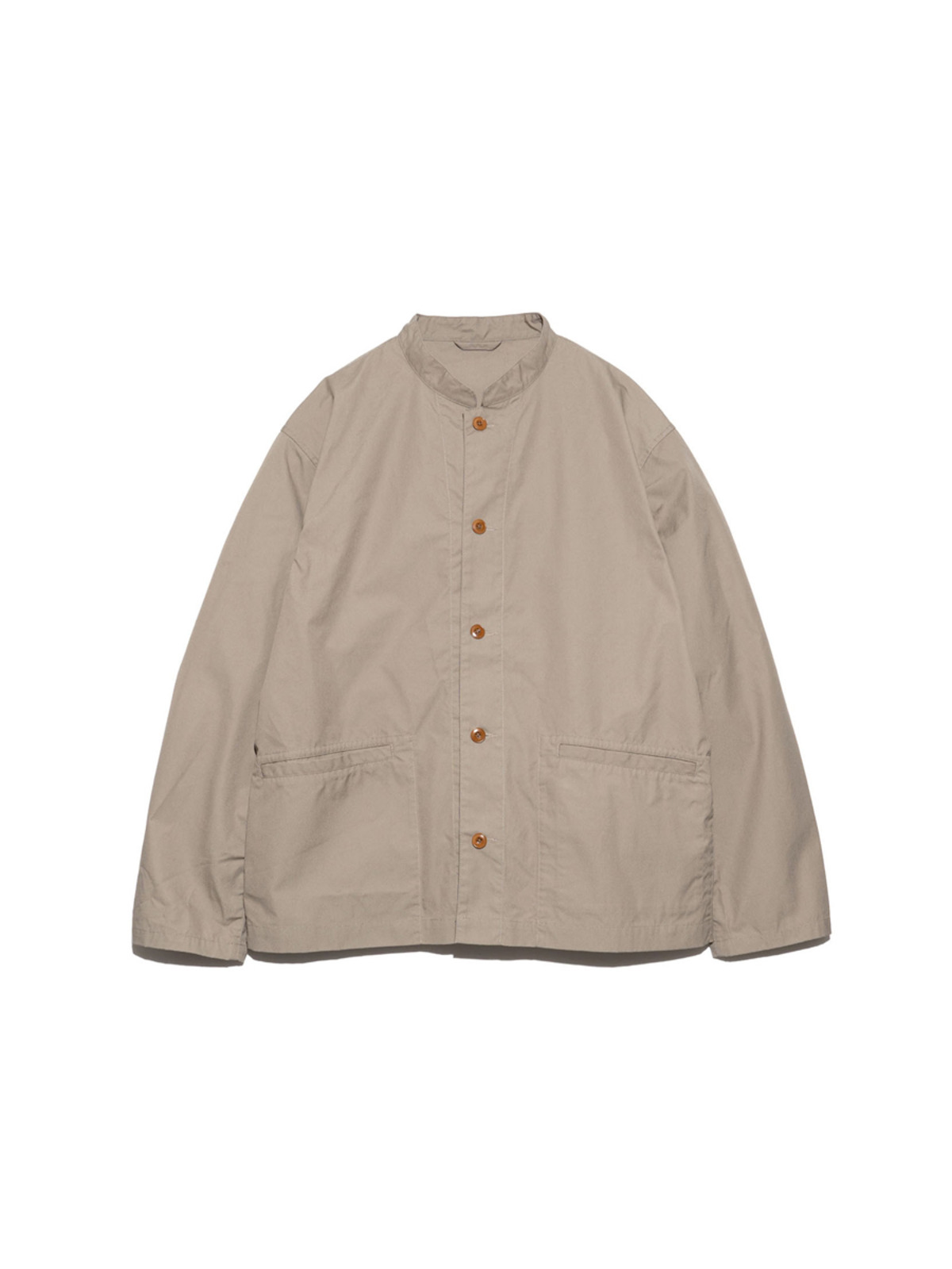 nanamica 25SS Band Collar Shirt Jacket