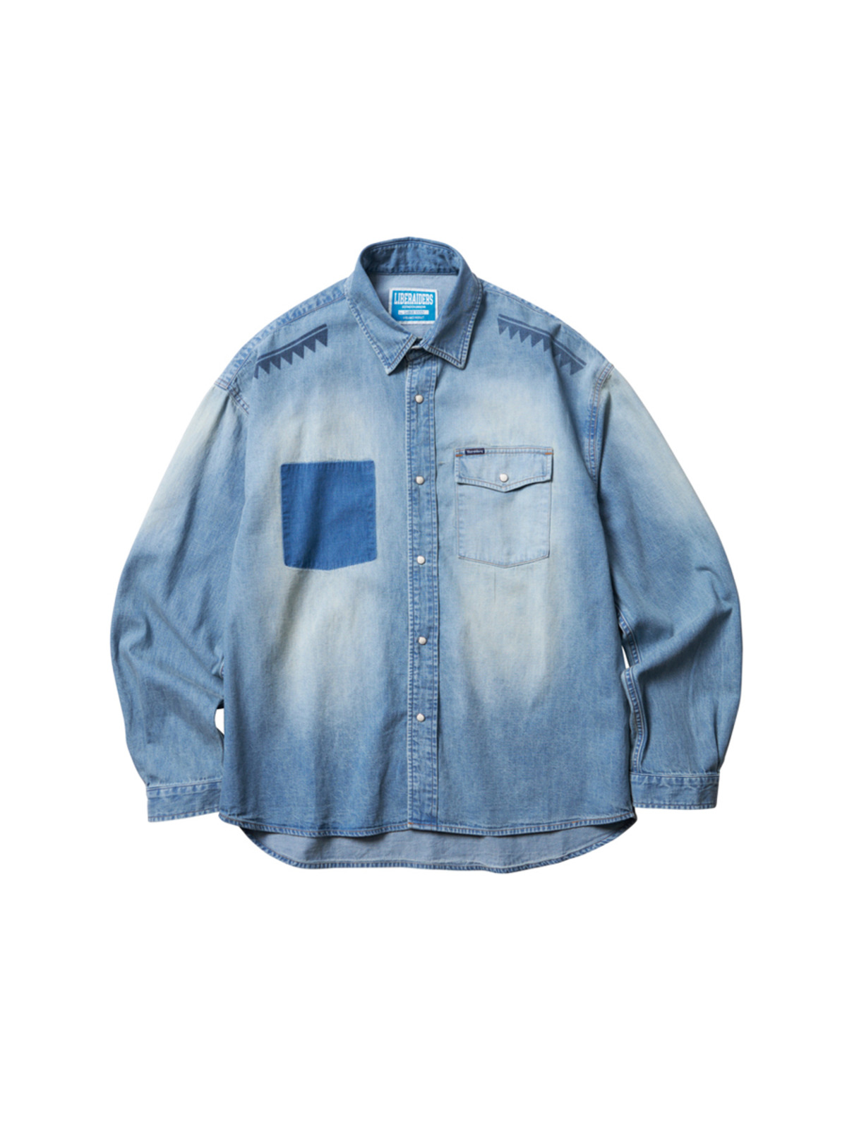 Liberaiders 25SS TRIBAL DENIM SHIRT