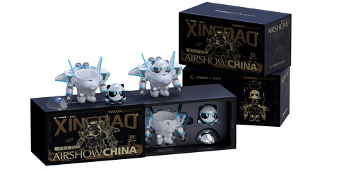 航展吉祥物星宝-慧星战甲模型套装-5