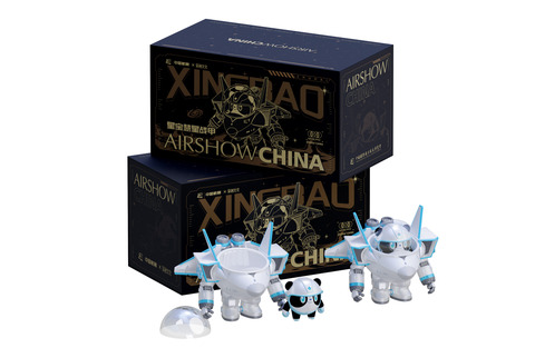 航展吉祥物星宝-慧星战甲模型套装-6