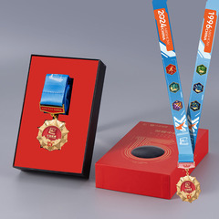 中国航展荣耀中国纪念章（红）